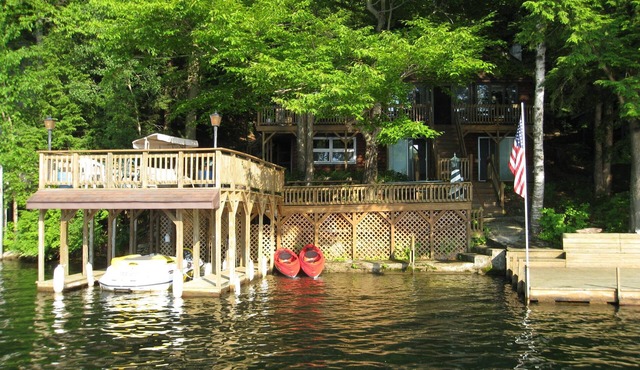 Adirondack Getaway Right On Lake Hadlock With Lake George only 12 Miles Away!