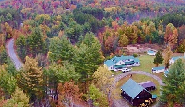 ADK Lodge 2 Homes & 2 Cottages 30 acres. Near Lake George & Gore Mt Ski Center