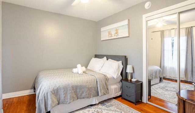 Appartement moderne 3 chambres avec spa, jardin privé & parking gratuit - accès autonome 282