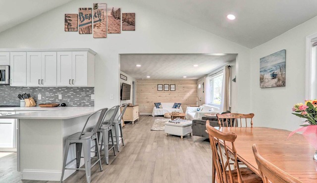 Bike to Beach: Centerville Home w/Deck!