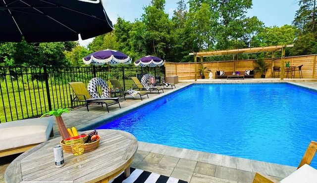 BRAND NEW CHIC OASIS WITH POOL, GUEST COTTAGE AND EVERYTHING YOU NEED.