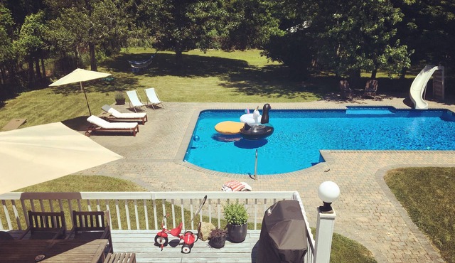 Bright and spacious beach house with pool in Greenport, North Fork, LI