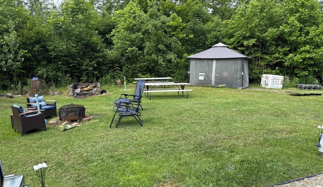 Campground. Off grid camping.