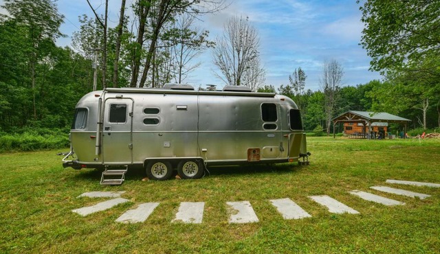 Catskills Airstream! Pavilion & Fire Pit Access
