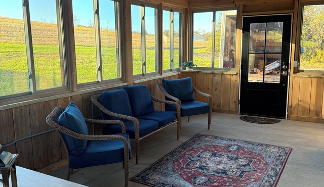 Cattail Cabin - a cozy, newly built modern cabin in charming Waterville, NY in Waterville