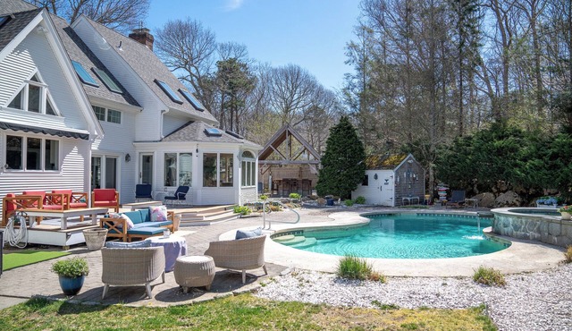 Classic Cape Cod Retreat with Amazing Backyard Amenities - why leave?