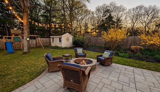 Coastal Falmouth Retreat Walk to Beach + Big Yard!
