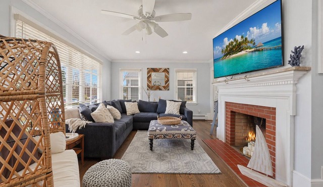 Coastal Retreat with Firepit + Near Beaches