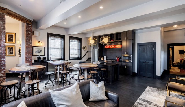 Converted Historic Firehouse in Convenient Location w/Luxurious Finishes