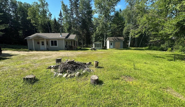 Cosy cottage in the heart of nature with stream, footbridge and private island