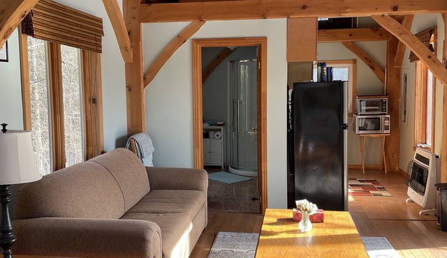 Cozy Timberwood cottage on 75 acres of privacy.