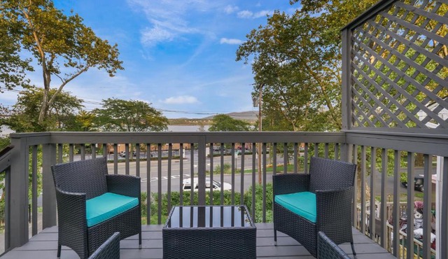 Deck View of Hudson River & Mt Beacon/Boho Suite