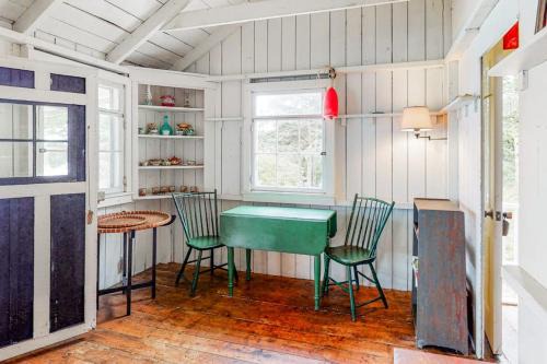 Dog-friendly oceanfront cottage with views