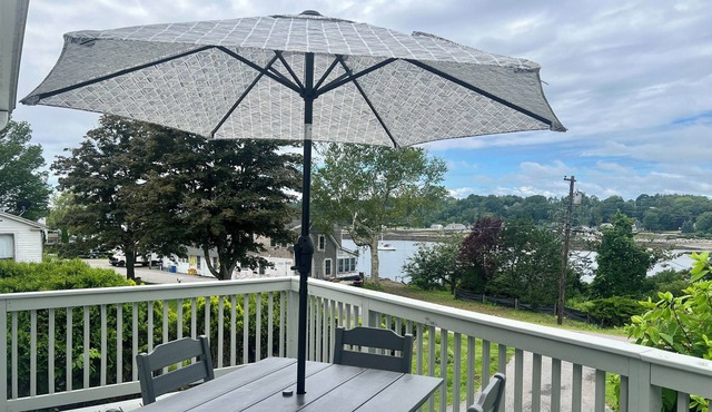 Enjoy beautiful views of Lowell's Cove from this 3BR pet-friendly home