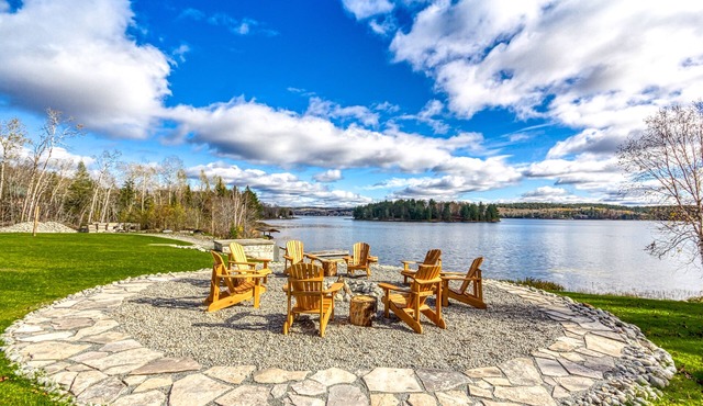 Exclusive Private Waterfront Escape for Big Groups on 4 Acres