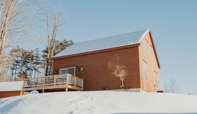 Family Log Cabin Kitchenette White Mountains