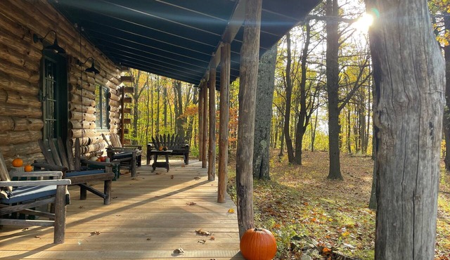 Four Gorges at Fisher Woods: A Log Cabin for Nature Lovers in the Finger Lakes