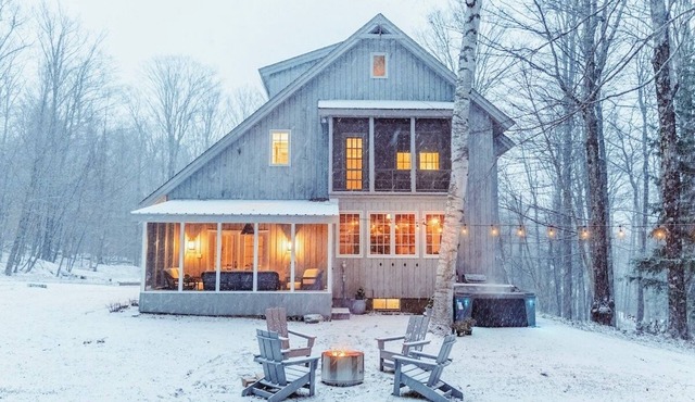 Green Mountain Chalet: Tranquil Ski Oaisis W/Spa