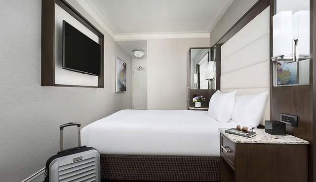 Iconic Historic Hotel | Small King Room Perfect for Couple Stay
