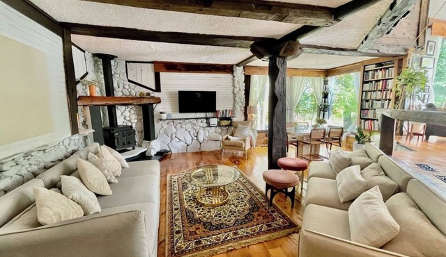 Insta-worthy artist’s retreat with amazing gazebo