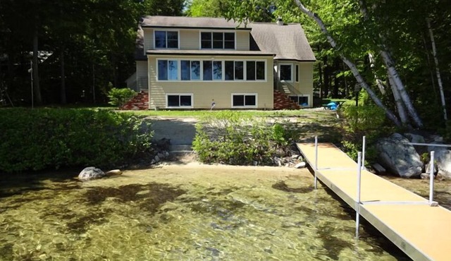 *July Special* Waterfront escape on Trickey Pond w/beautiful sandy beach!