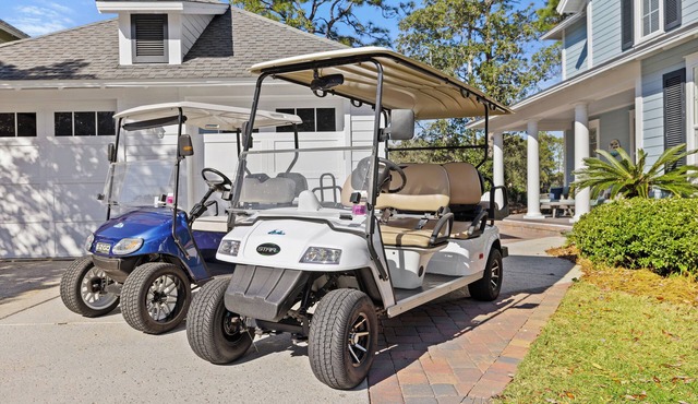LAKE/GOLF COURSE, screened porch~ Golf Cart~ FREE Activities~ Pool, HotTub in Miramar Beach