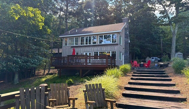 Lake View House at Camp Wally | Modern Lake Retreat