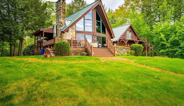 Lakefront Escape w/Dock, Fire Pit & Views
