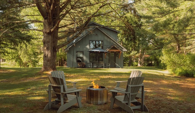 Lakefront with Private Dock & Canoe Kenoza Den