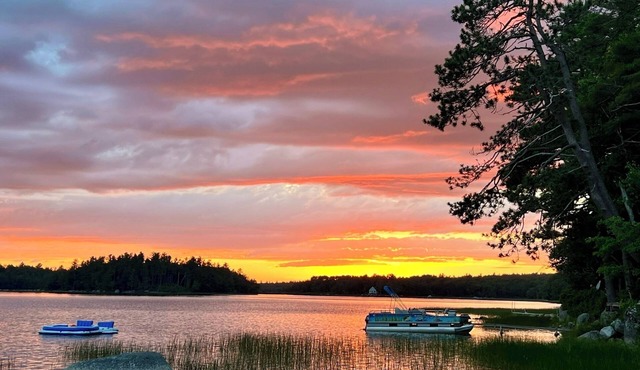 Lakeside Loft in the Maine Woods an hour from Acadia National Park