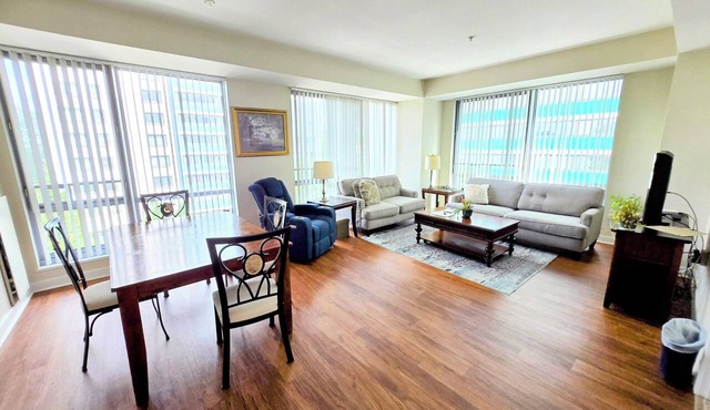 Large 1 Bedroom Apartment by MGH, Modern Building in Safe and Quite Neighborhood