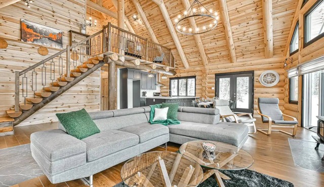 Location de chalet unique"nn in Saint-Donat