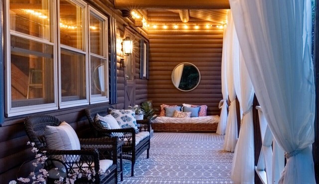 Look to the Mountains: Gunstock Acres Log Cabin