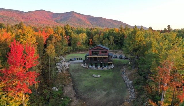 Luxury Adirondack Retreat Near Whiteface Sleeps 13, Hot Tub, Fire Pit, Views