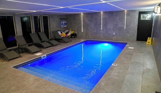 Luxury Home Near Bethel Woods. Indoor Pool, Sauna, Movie Theater & Game Room