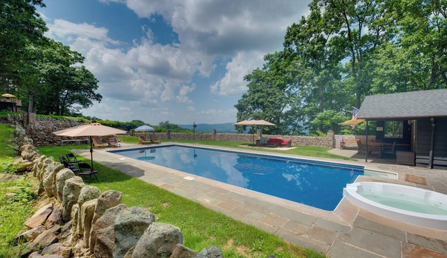 Luxury Tudor Estate | Pool, Spa and Valley Views