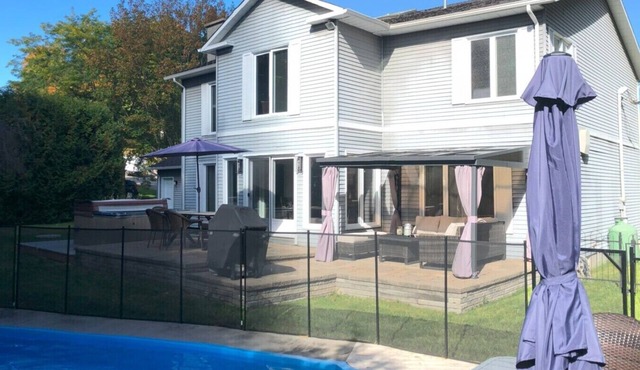 Maison spacieuse et confortable en pleine nature à deux pas de tous les services