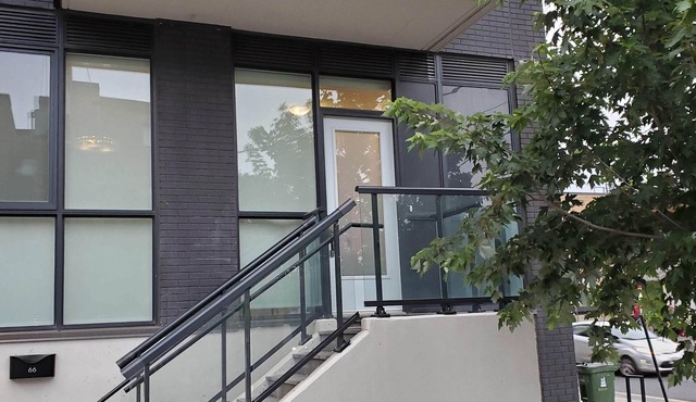 Modren Mid-Town townhouse .