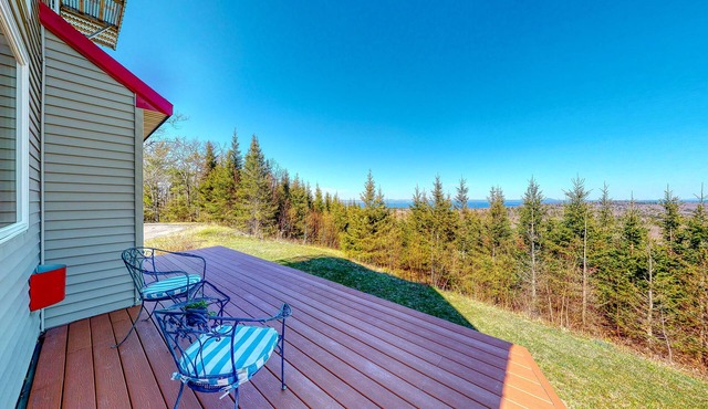 New listing! Cozy and unique abode on 200 acres with sweeping views