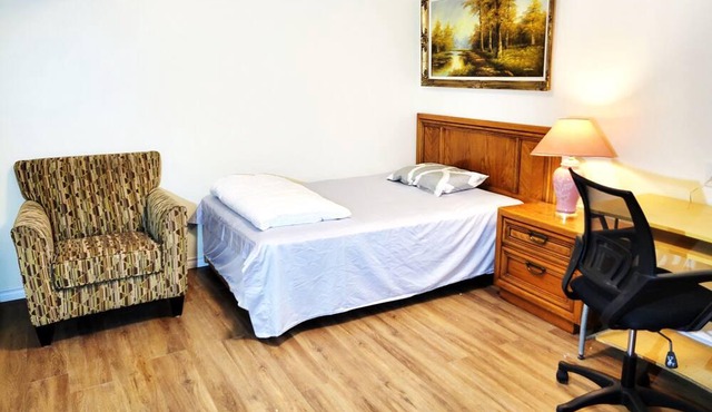 Newly renovated spacious basement room with separate entrance