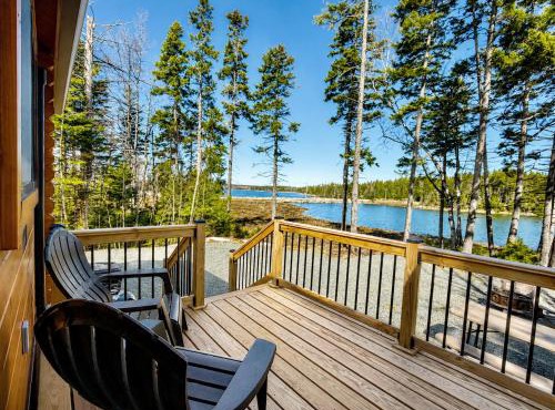Oceanfront Sunset View Cabin in Milbridge