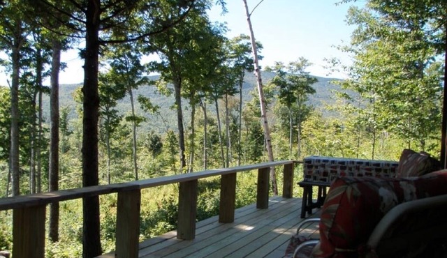 Off Grid Remote Maine Cabin with AMAZING Mountain Views - ATV from Cabin