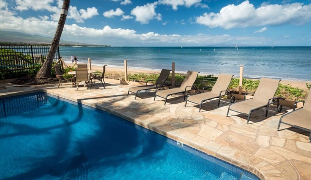 On the Beach! Popular Unit A6, Gorgeous Remodel. An Ideal Location. in Kihei