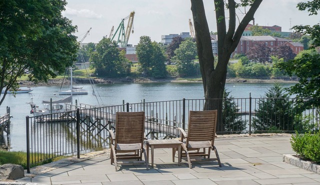 One of a kind waterfront carriage house with exceptional views