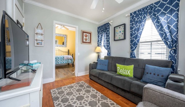 Pet Friendly 1.5BR 2 Blocks to Beach & Main Ave | Full Kitchen | Near Asbury
