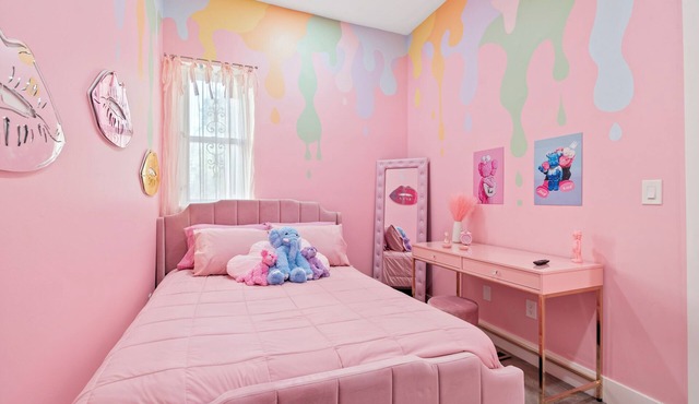 Pink Mini Unit With Pool in Philly