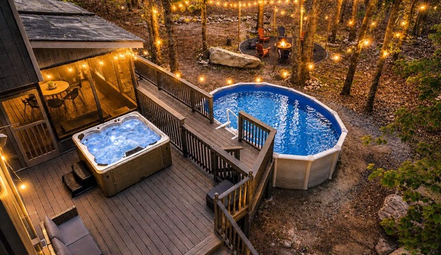 Poconos Home: Heated Pool · Hot Tub · Sauna · Game Room · Movie Room