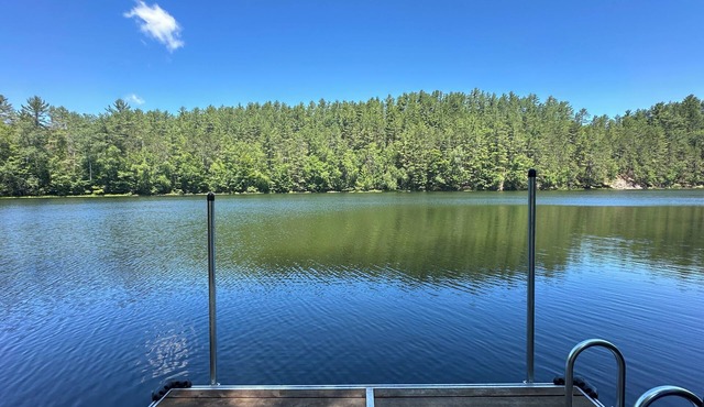 Private lake chalet