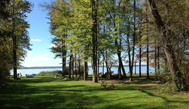 Pymatuning Lake is great for fishing , boating, and swimming.