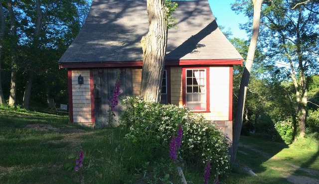 Renovated 200 year old barn on quiet country road. On 10 acre farm.